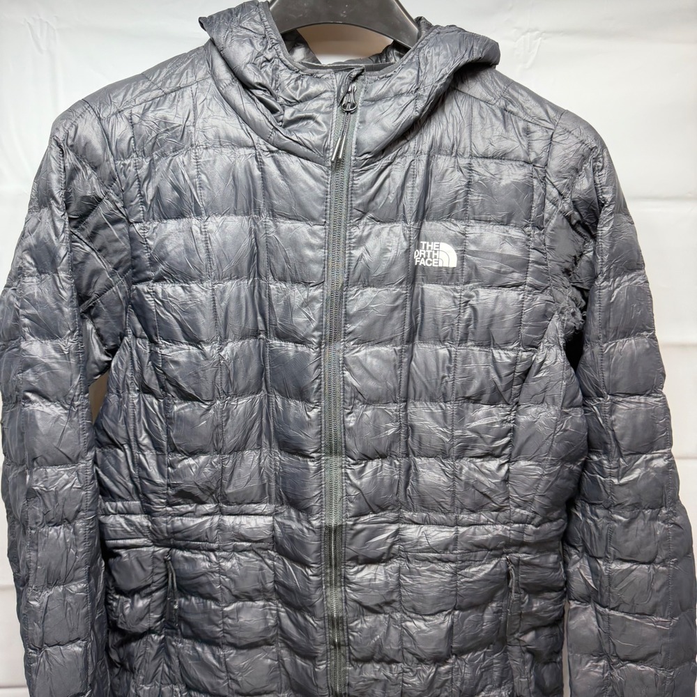 The North Face Thermoball Eco Parka Jacket Gray NF0A5GLB Womens Small